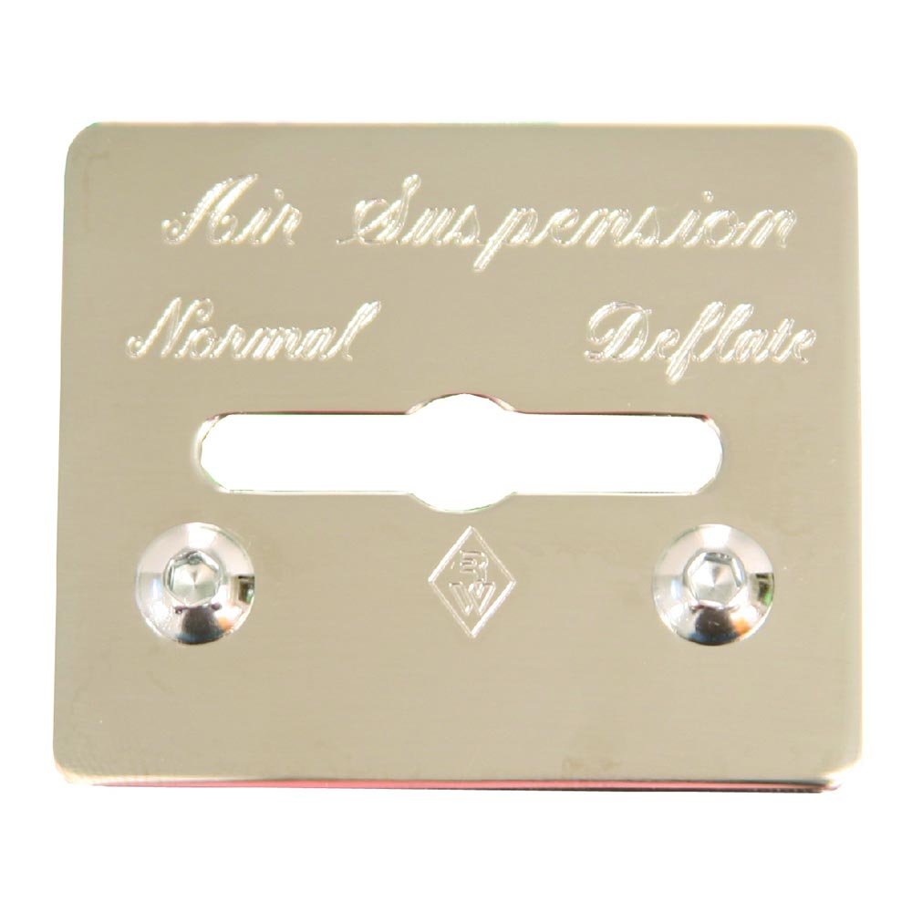 Peterbilt 359 Air Suspension Dash Plate