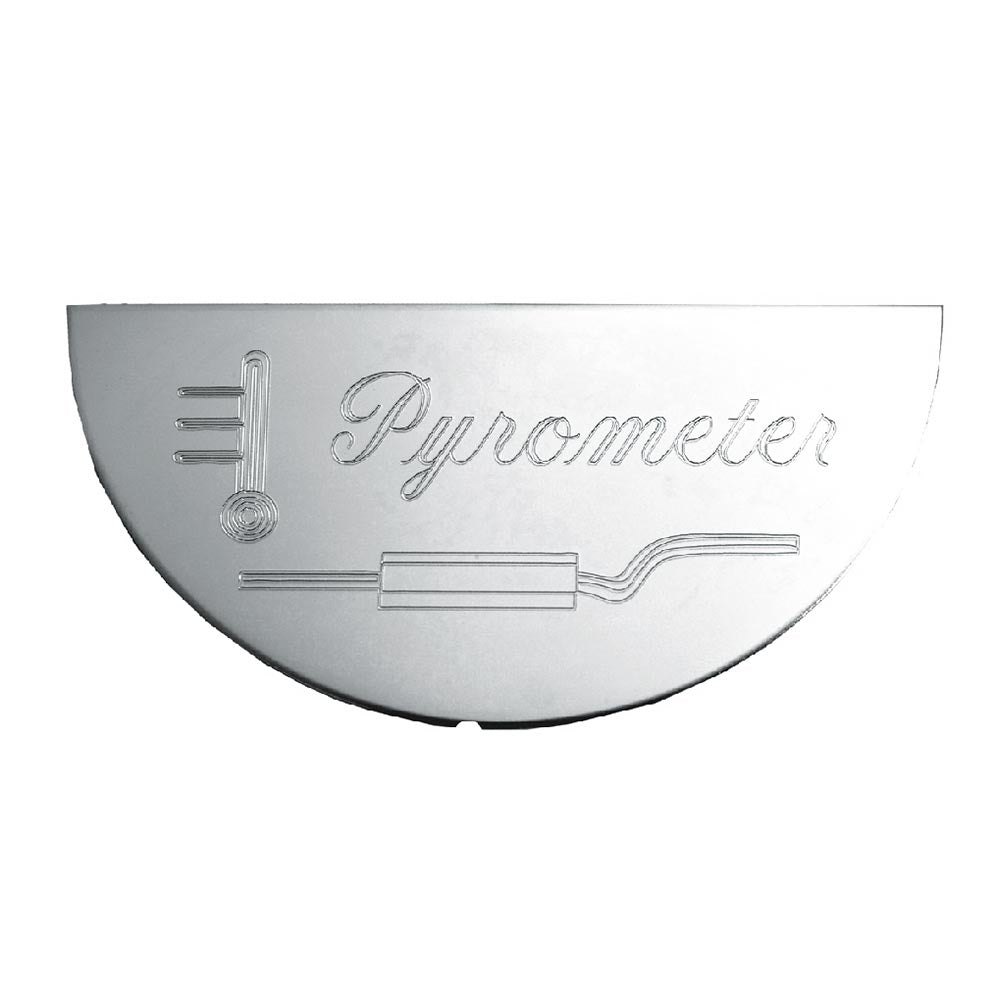 Peterbilt 379 Pyrometer Gauge Emblem