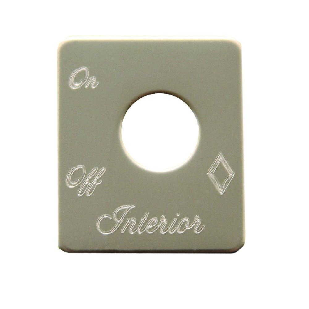 Peterbilt 359, 379 Toggle Switch Plates