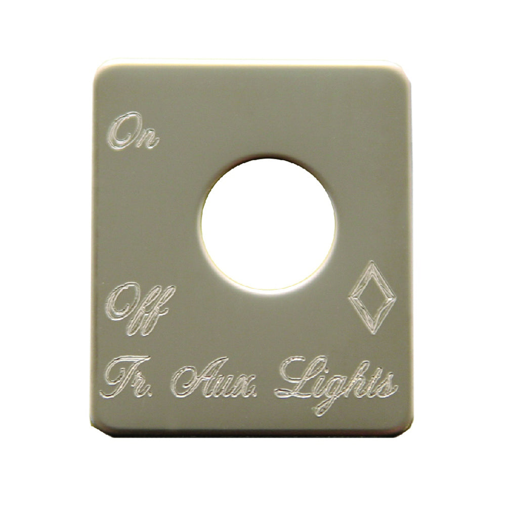 Peterbilt 359, 379 Toggle Switch Plates