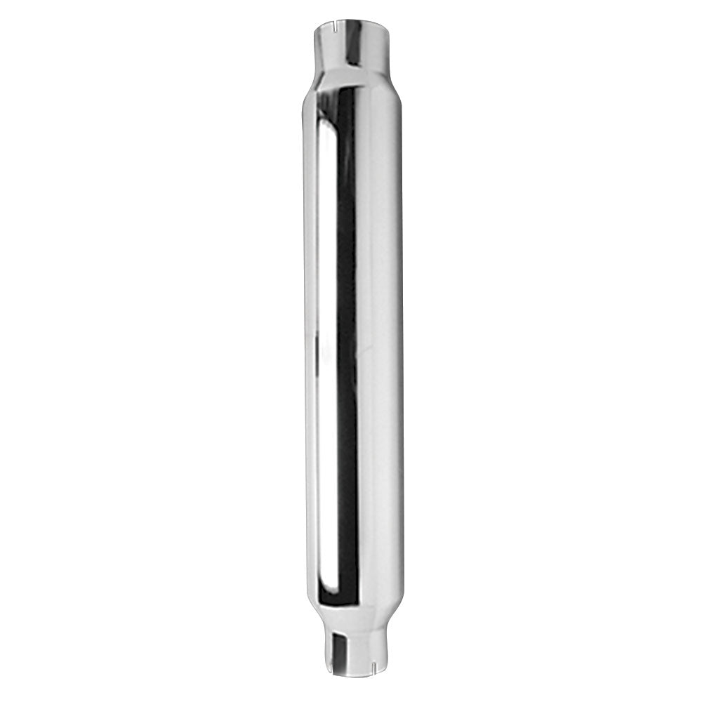 5" Inlet/Outlet Chrome Muffler 40"L