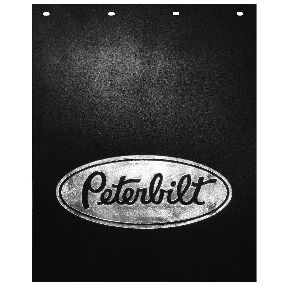 24"W x 30"L Black Poly Peterbilt Mud Flap (EA)