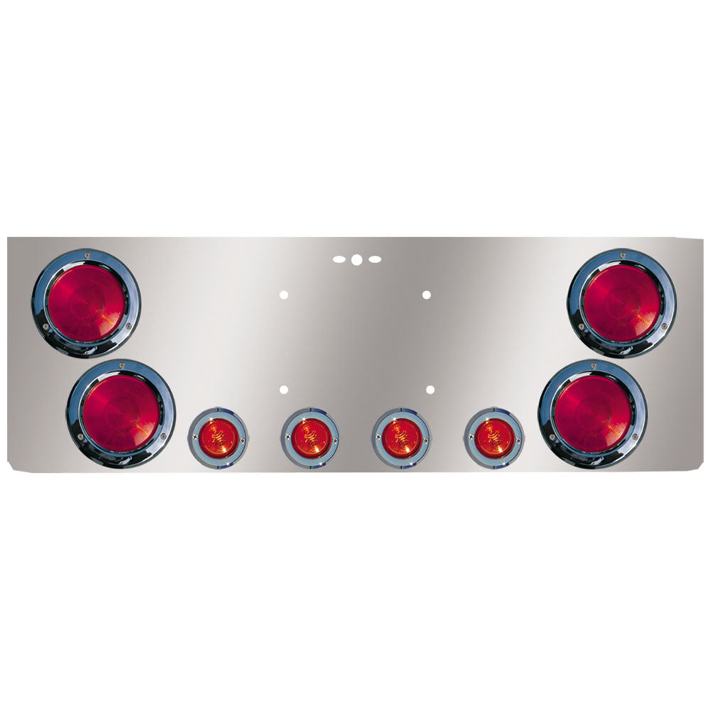 SS Rear Center Panel with Incandescent Lights
