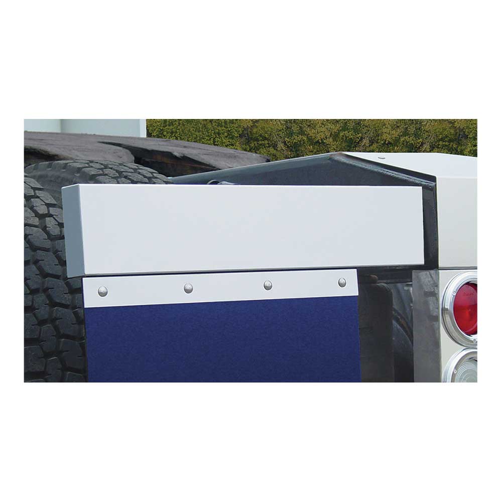 Stainless Steel Two-Piece Rear Mud Flap Hangers 2.5" Spacing