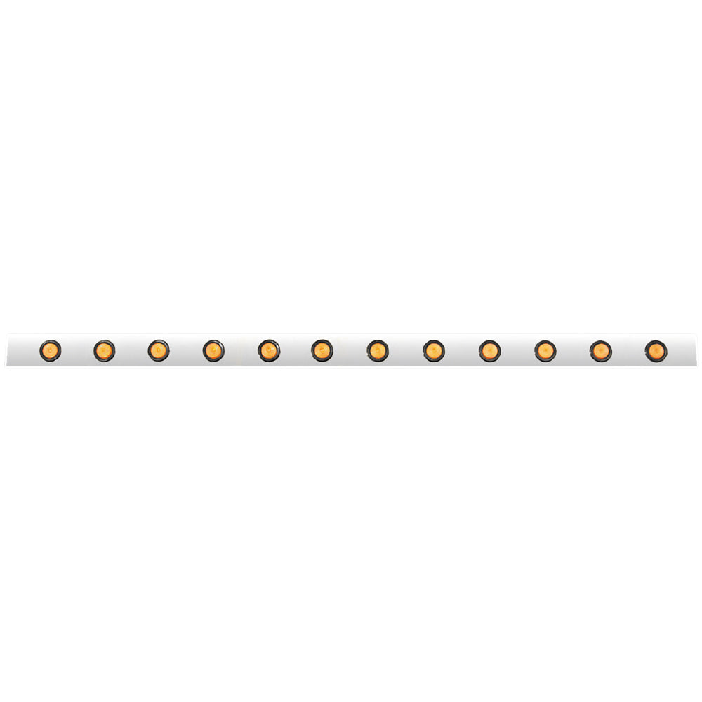 86" Channel Bracket with 2" Beehive Incandescent Lights