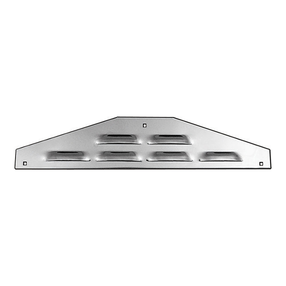 12" Stainless Steel Louvered Mud Flap Weights (PR)