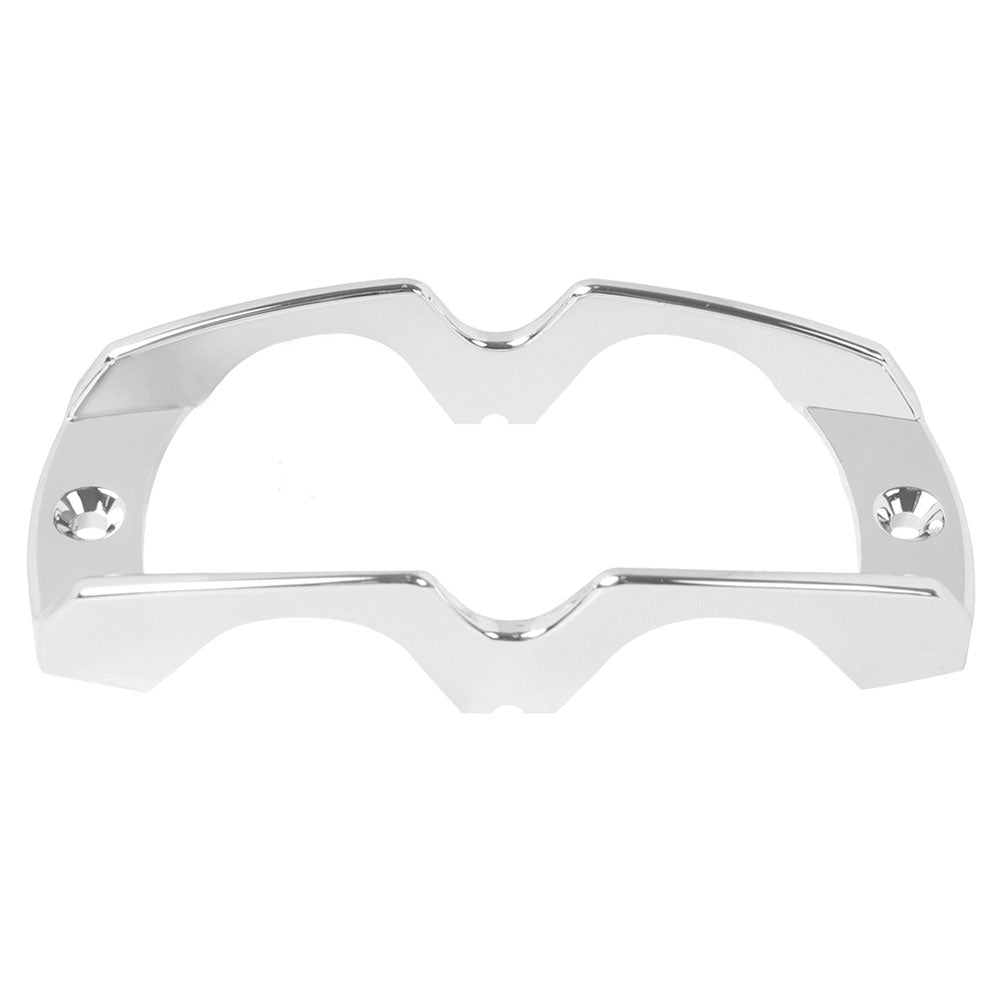 5.5" x 2" Chrome Plastic Marker Light Lens Guard