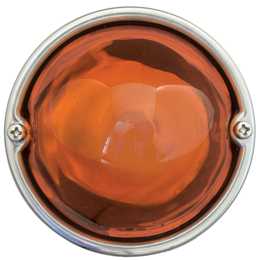 Dark Amber Regular Glass Lens