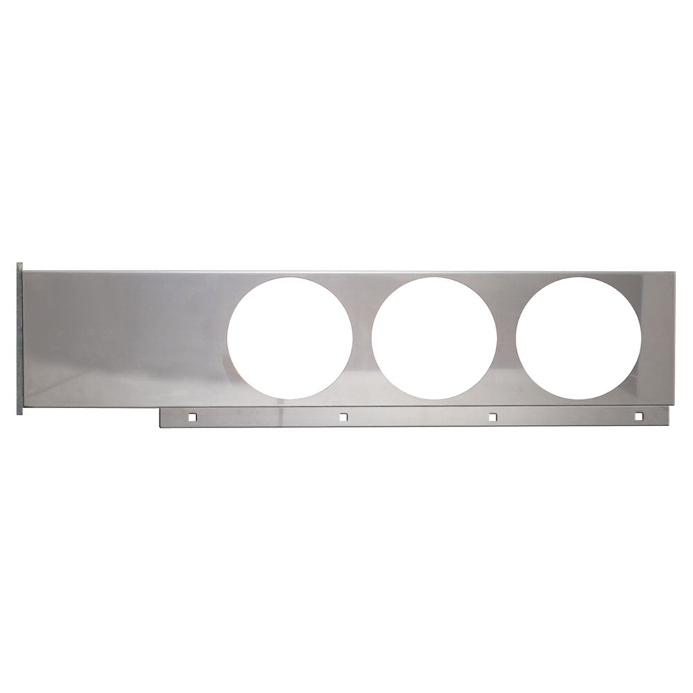 Stainless Steel Two-Piece Rear Light Bar Shells