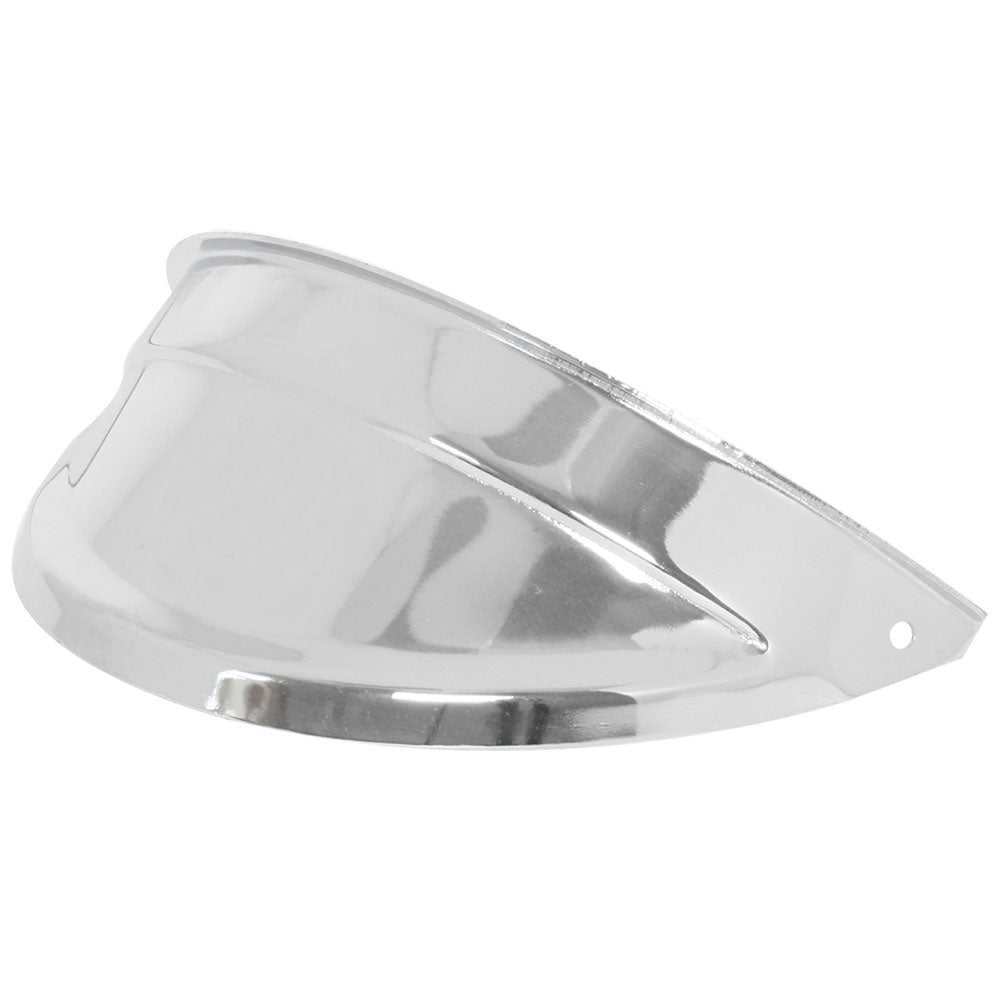 7" Chrome Headlight Visor
