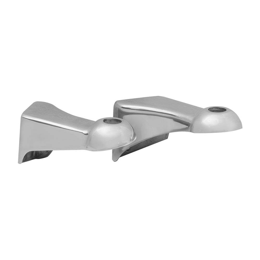 Peterbilt 359 Chrome Straight Headlight Brackets