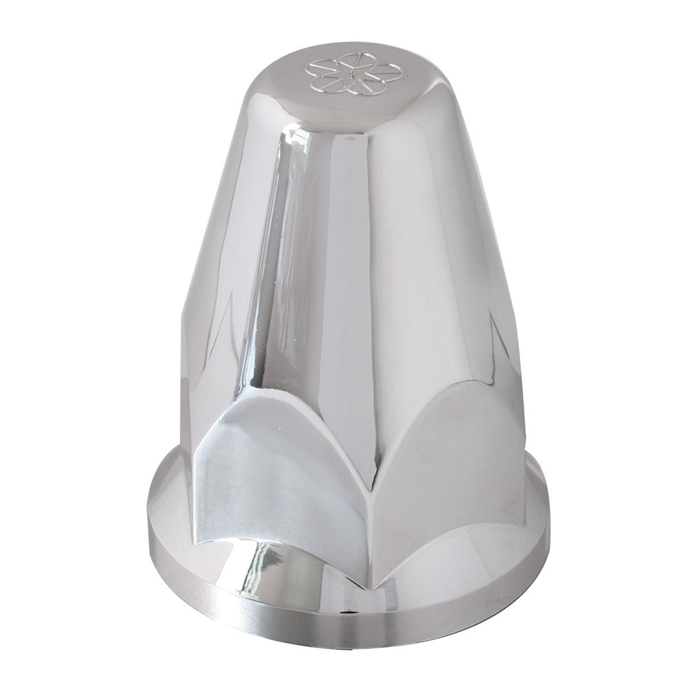 33mm Chrome Plastic Tapered Nut Cover - Push On
