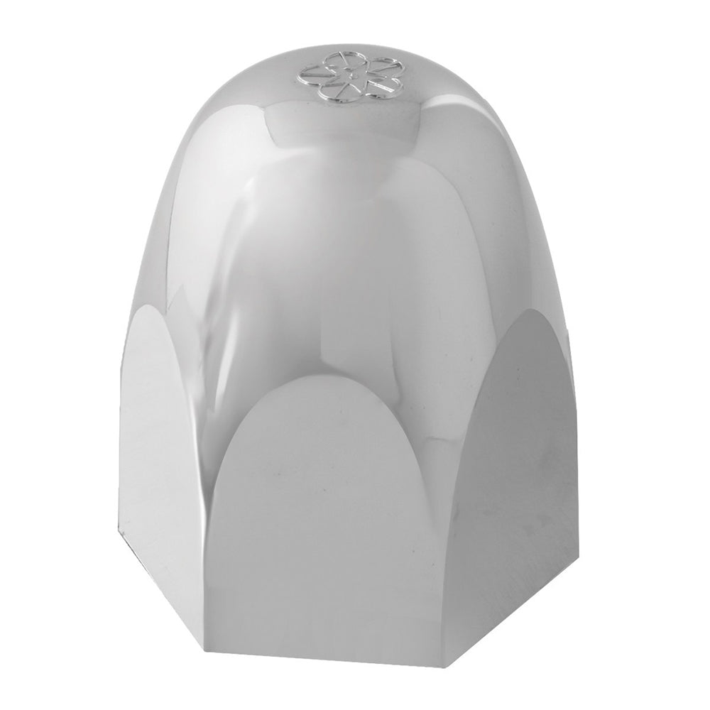 1-1/2" Chrome Plastic Standard Nut Cover - Push On