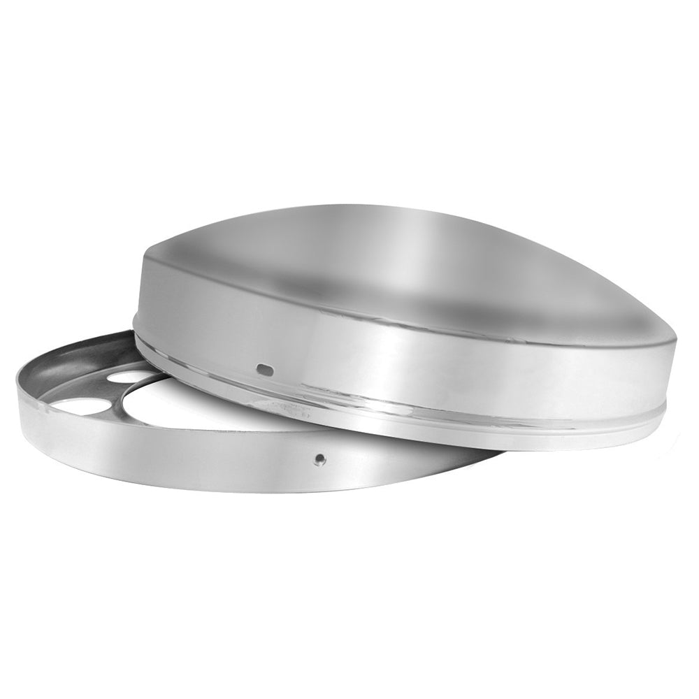 Chrome Hide-Away Front Axle Cover Unimount 10 Lug