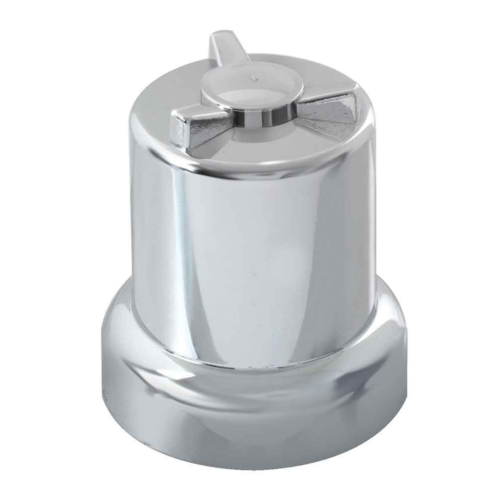 1-1/8" or 1-1/16" Chrome Plastic Spinner Nut Cover