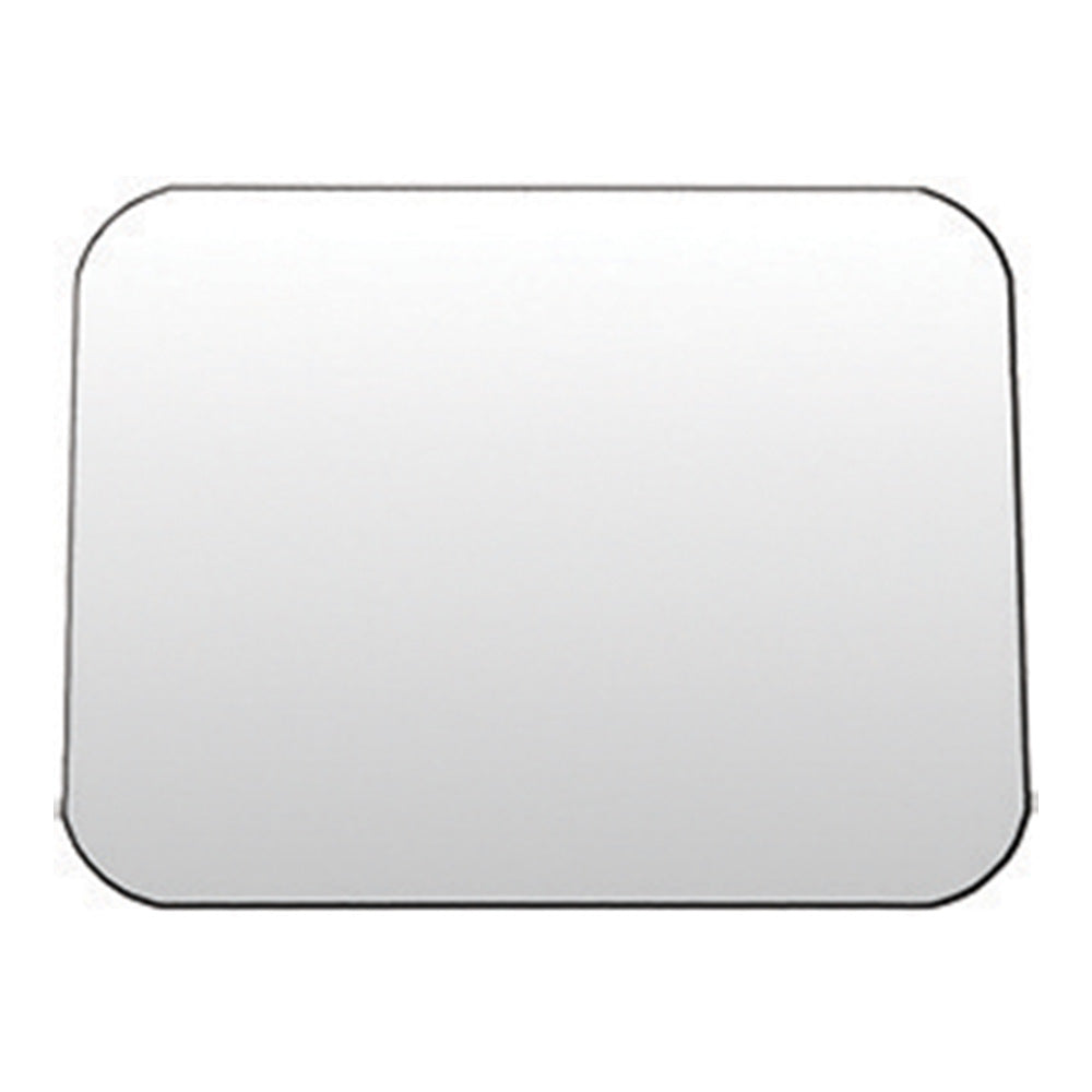 Flat Permit Panel 4" x 5" Stainless Steel