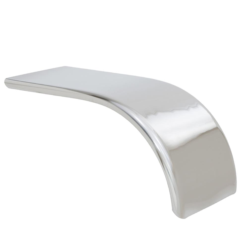 57 3/4" Stainless Steel Half Tandem Single Radius Fender