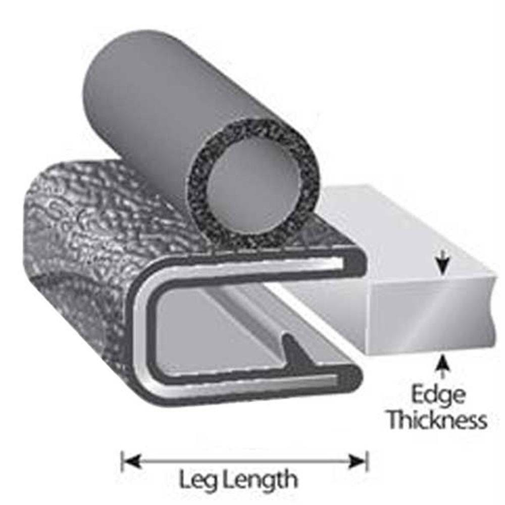 Pre-Cut Side Seal Bulb Trim