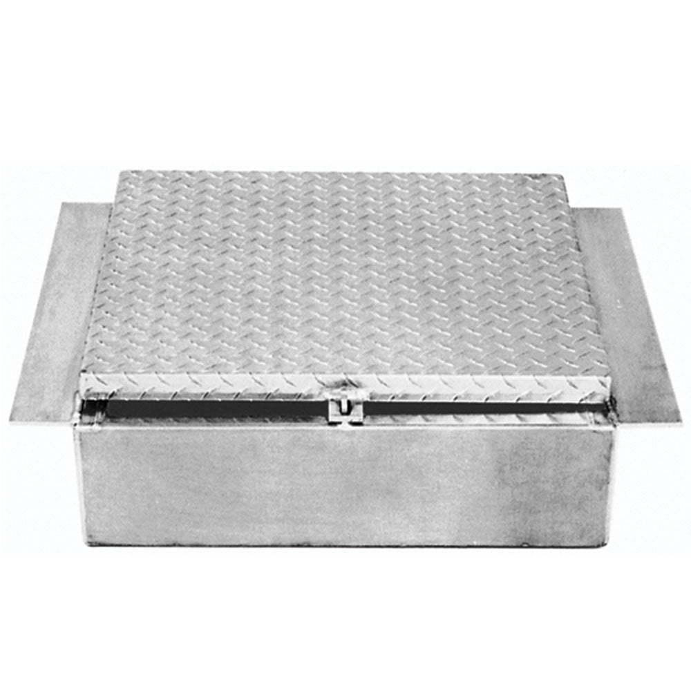 24"L x 22"H x 10"D Aluminum In-Frame Tool Box