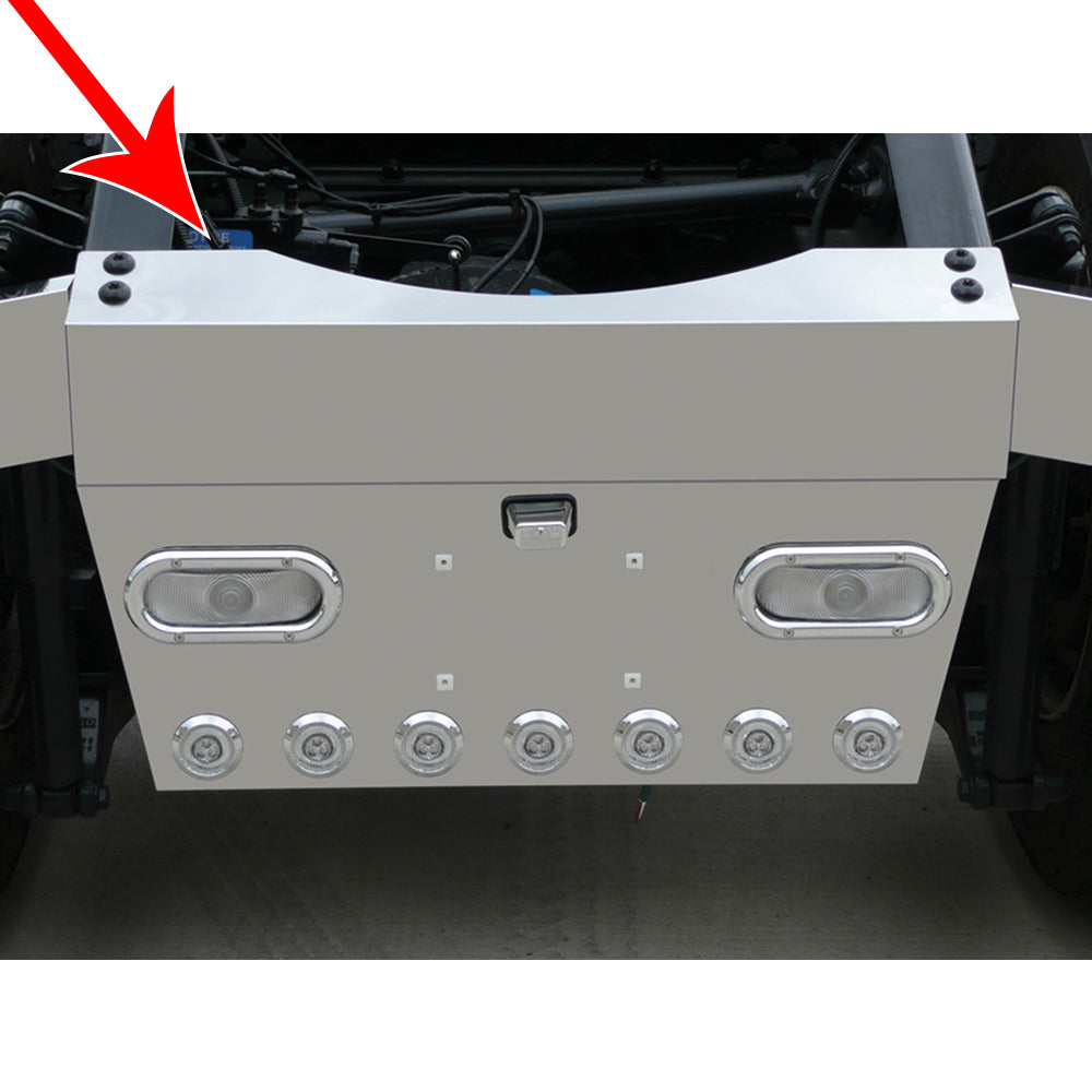 Peterbilt 379 Rear Frame Cover for Steel Crossmember
