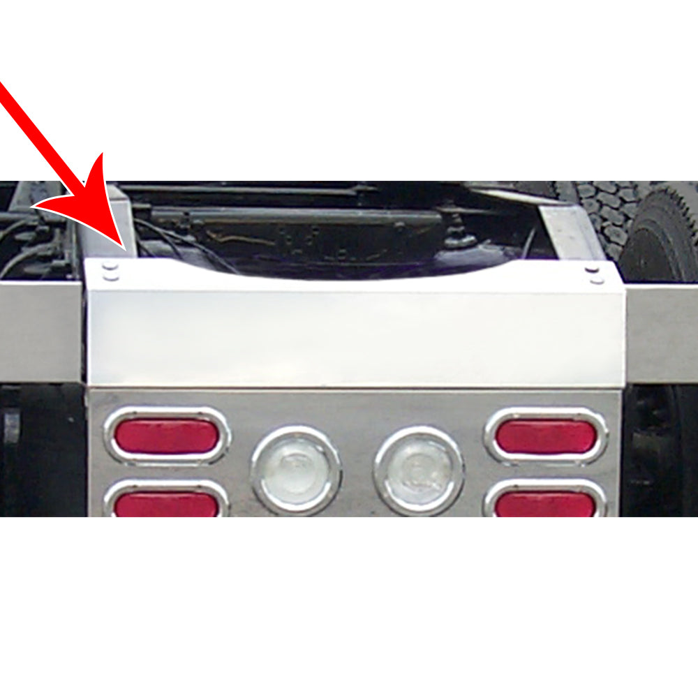 Peterbilt 379 Rear Frame Cover for Steel Crossmember