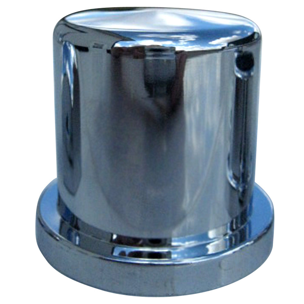 5/8" Chrome Plastic Top Hat Nut Cover - Push On