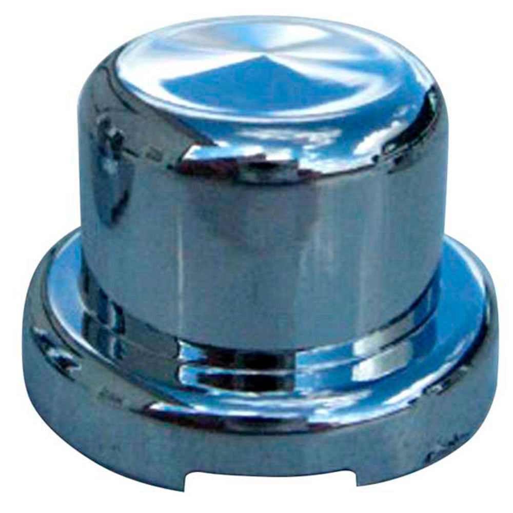9/16" Chrome Top Hat Lug Nut Cover - Push On