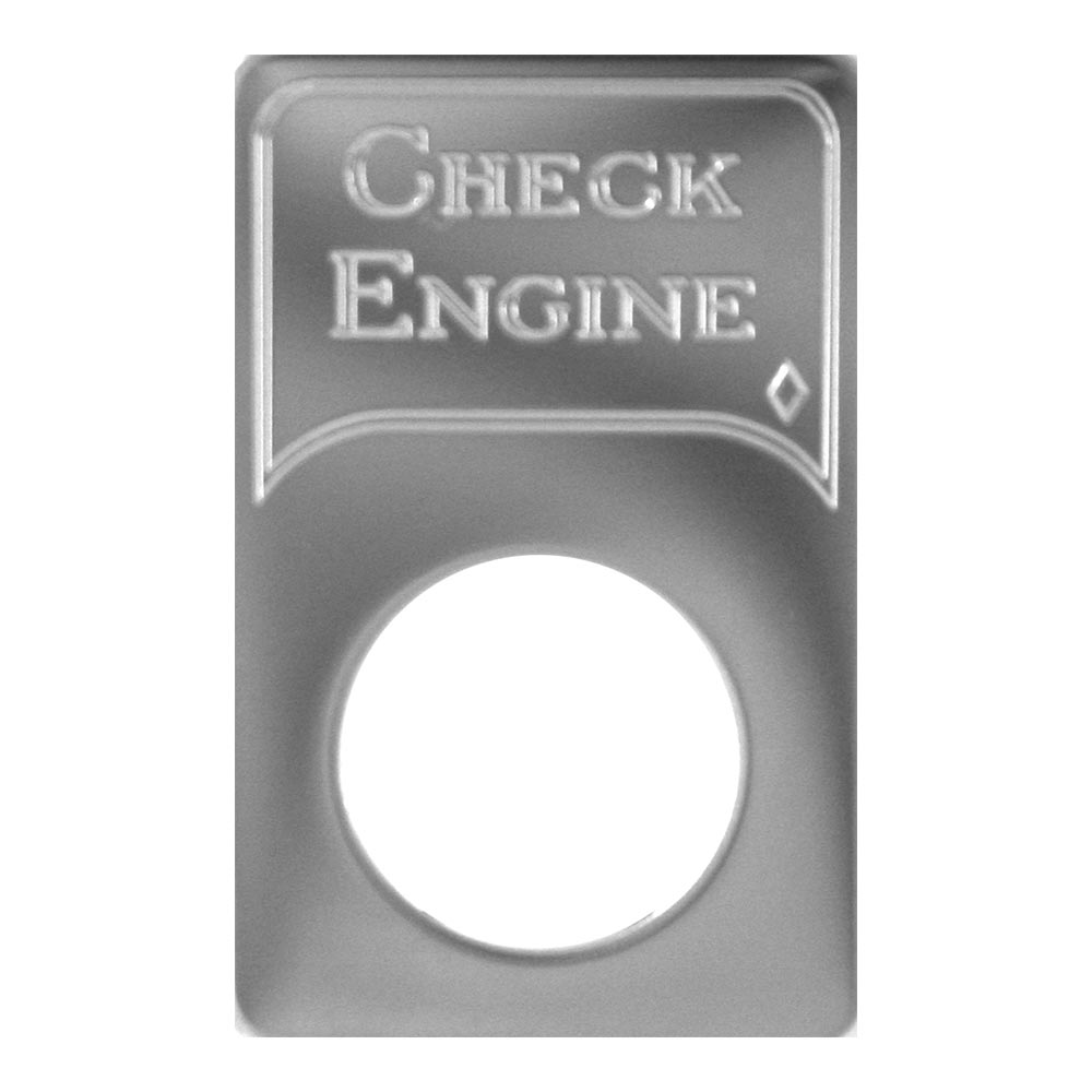 Check Engine Switch Plate-Guard Covers