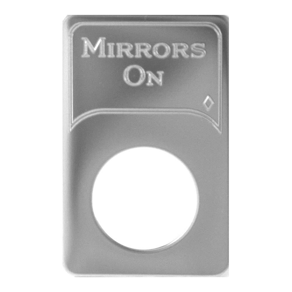 Kenworth Heated Mirrors Plate