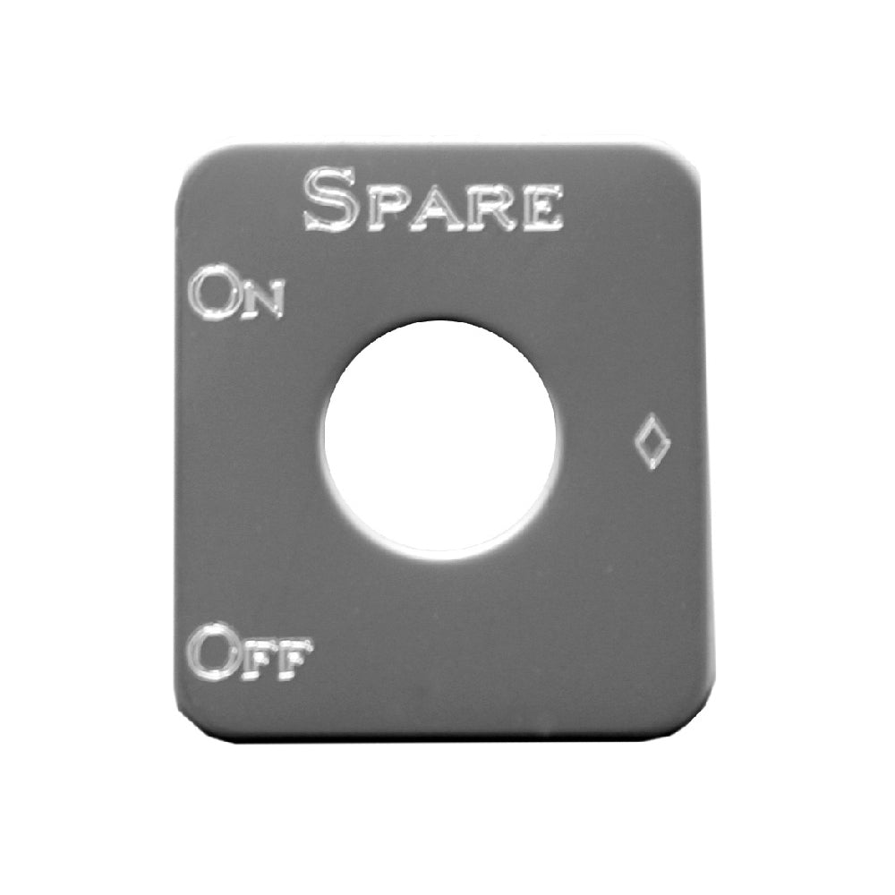 Kenworth Spare Toggle Switch Plate