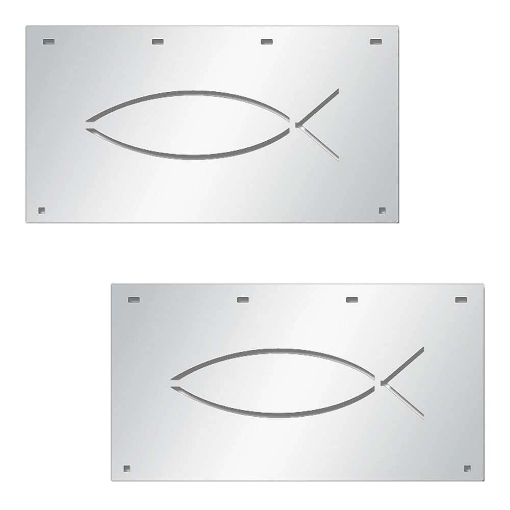 15" X 24" Fish Anti-Sail Panel