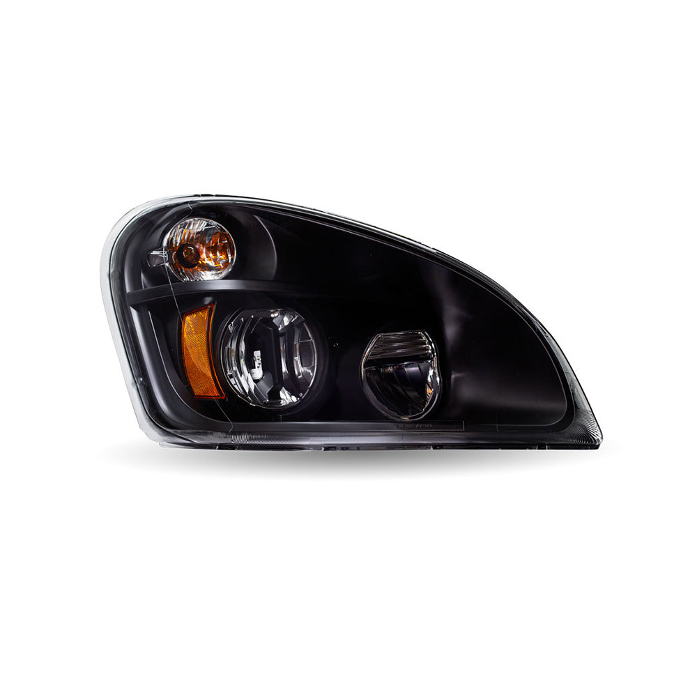 FL Cascadia Black LED Reflector Headlight Assembly