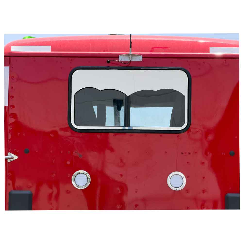 Peterbilt 589 Rear Window Twisted Chop with Inner Surround