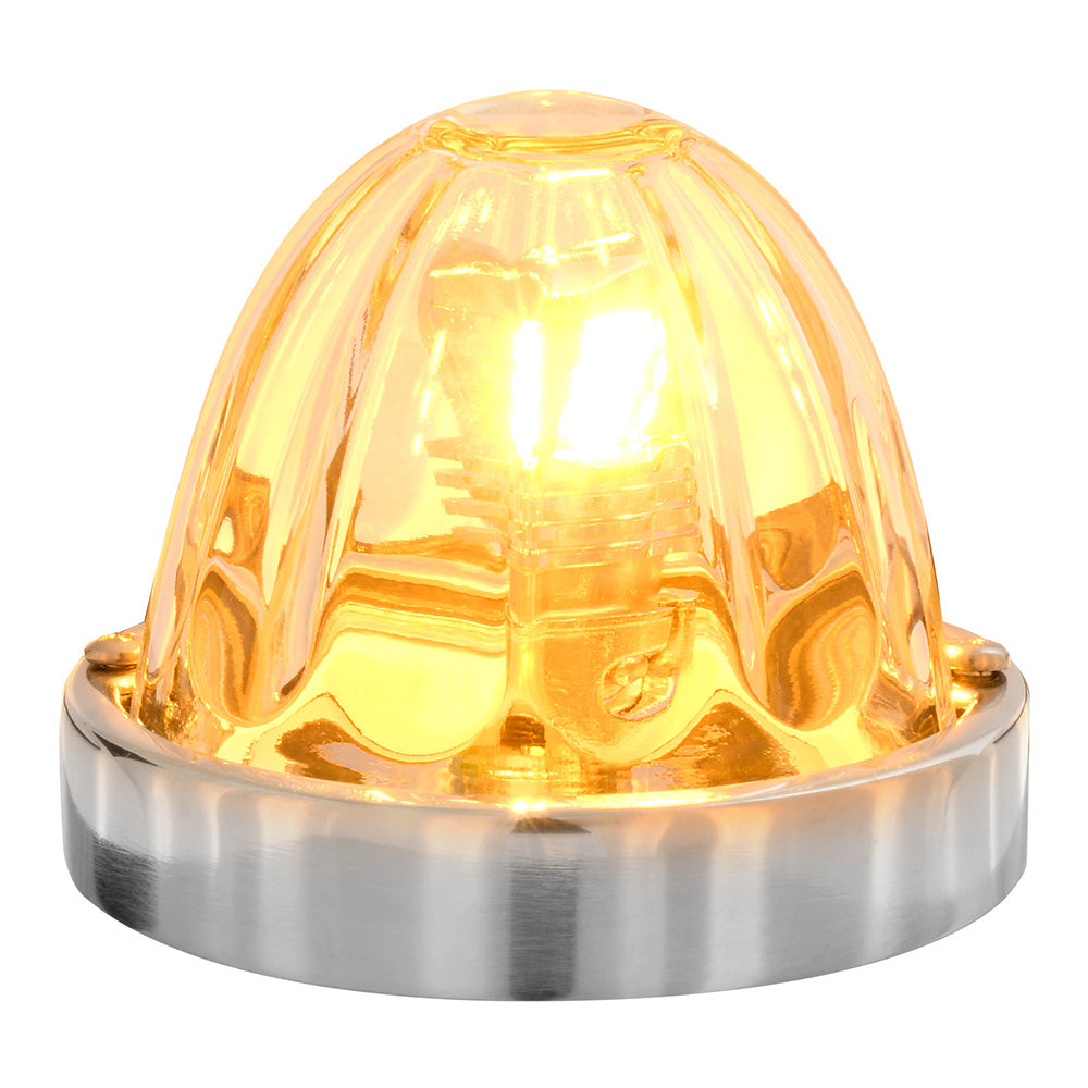 Dual Color Watermelon Glass 1156 Bulb Lens Kit