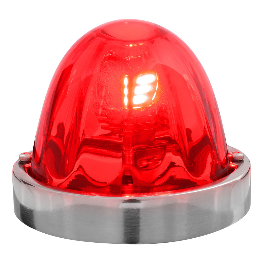 Dual Color Watermelon Glass 1156 Bulb Lens Kit