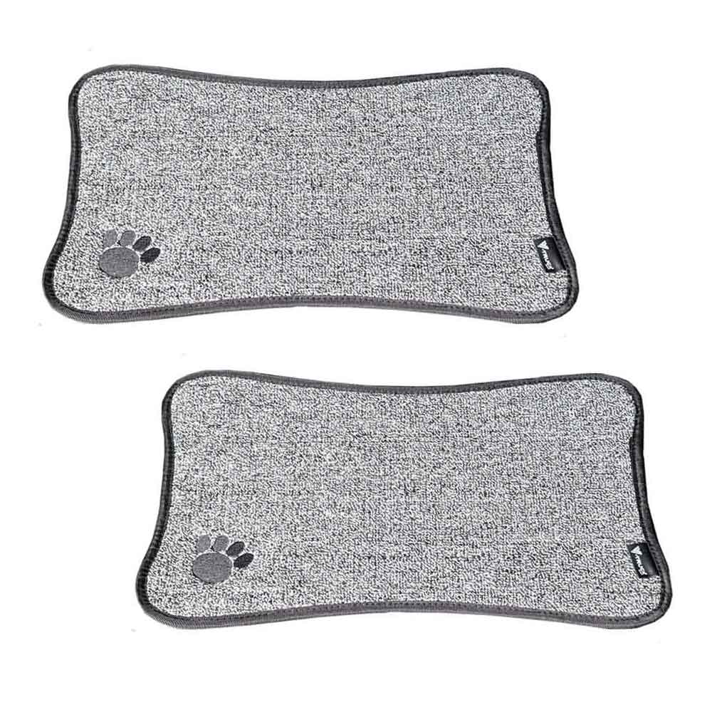 Dog, Cat Feeder Mats - 2 Pack