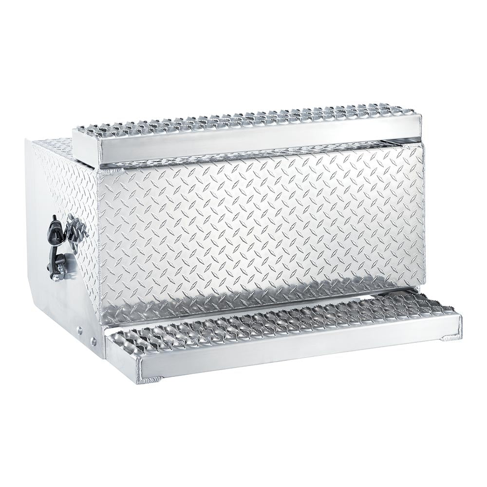 30"L Aluminum Diamond Plate Battery Box