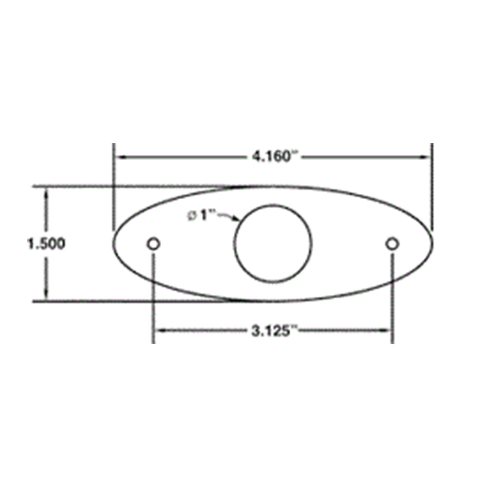 4-1/8" 3 LED Millenium M5 Marker Light