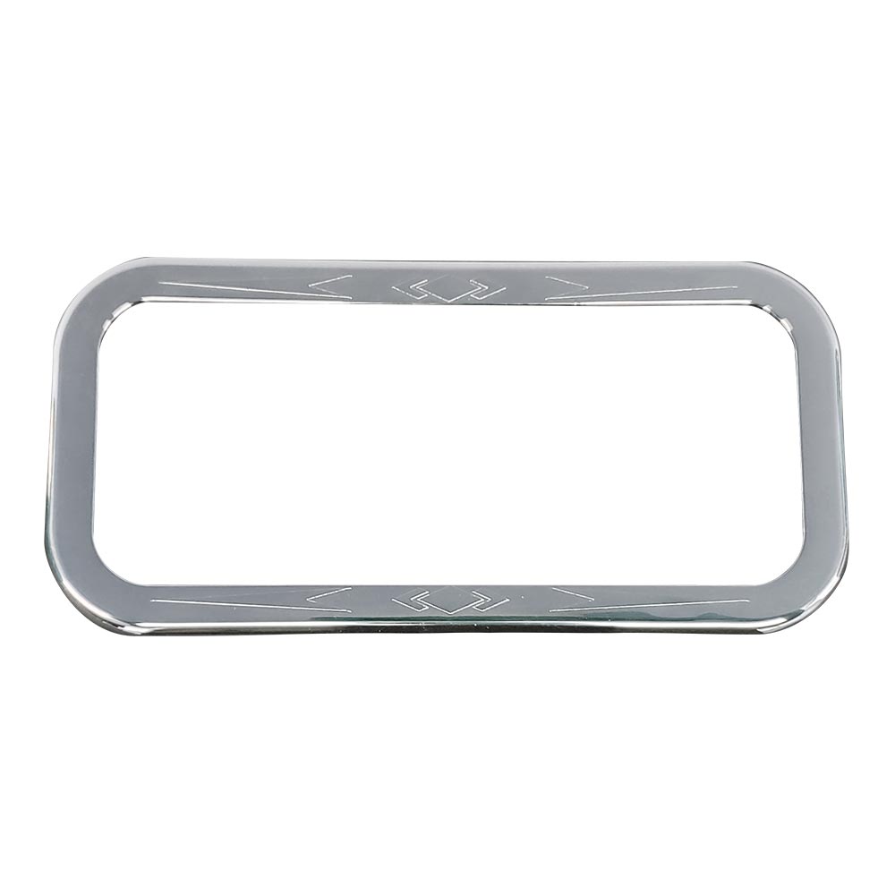 Western Star Chrome Plastic Heater Control Bezel