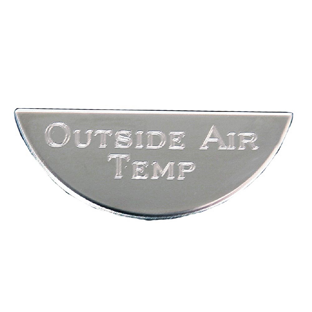 Outside Air Temp Gauge Emblem