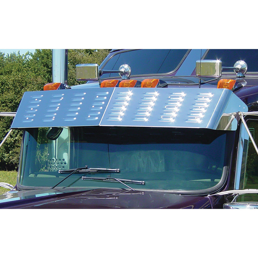 Kenworth 2006 and Older 13" Louvered Visor