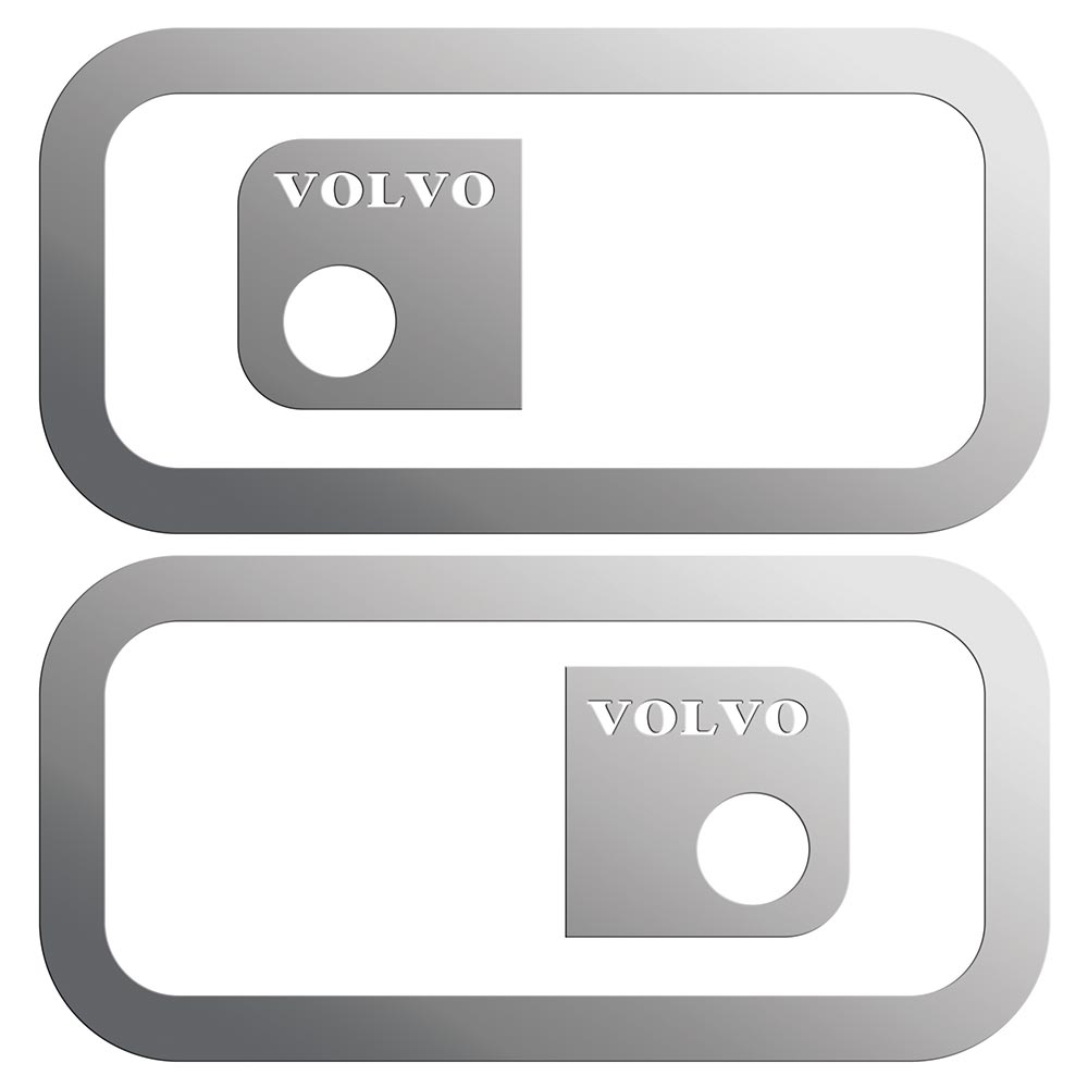 Volvo Stainless Steel Door Handle Trim 2003+ (PR)