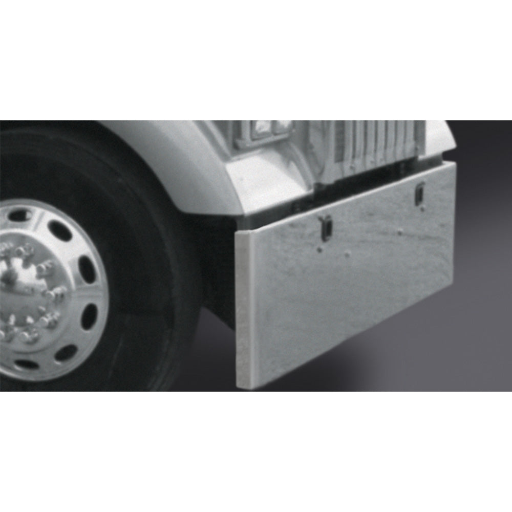 Kenworth W900L 20-Inch Boxed End Chrome Bumper