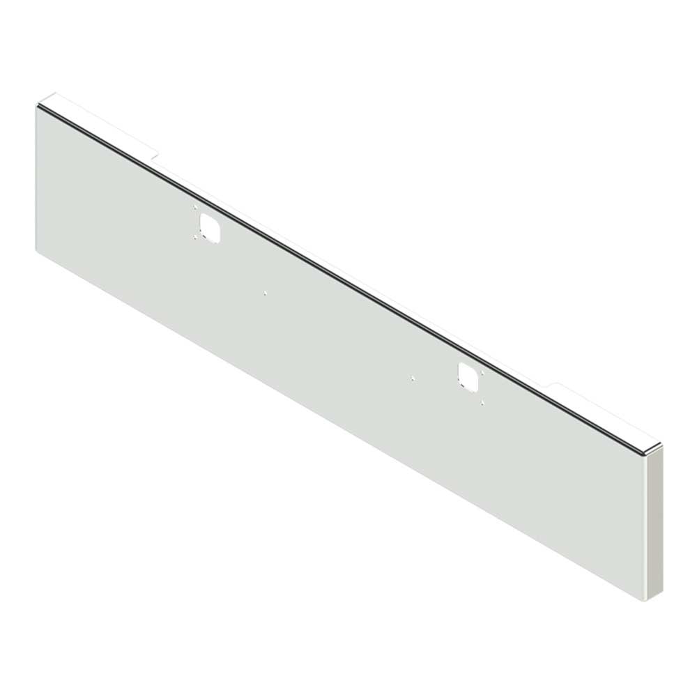 Kenworth W900L 20-Inch Boxed End Chrome Bumper