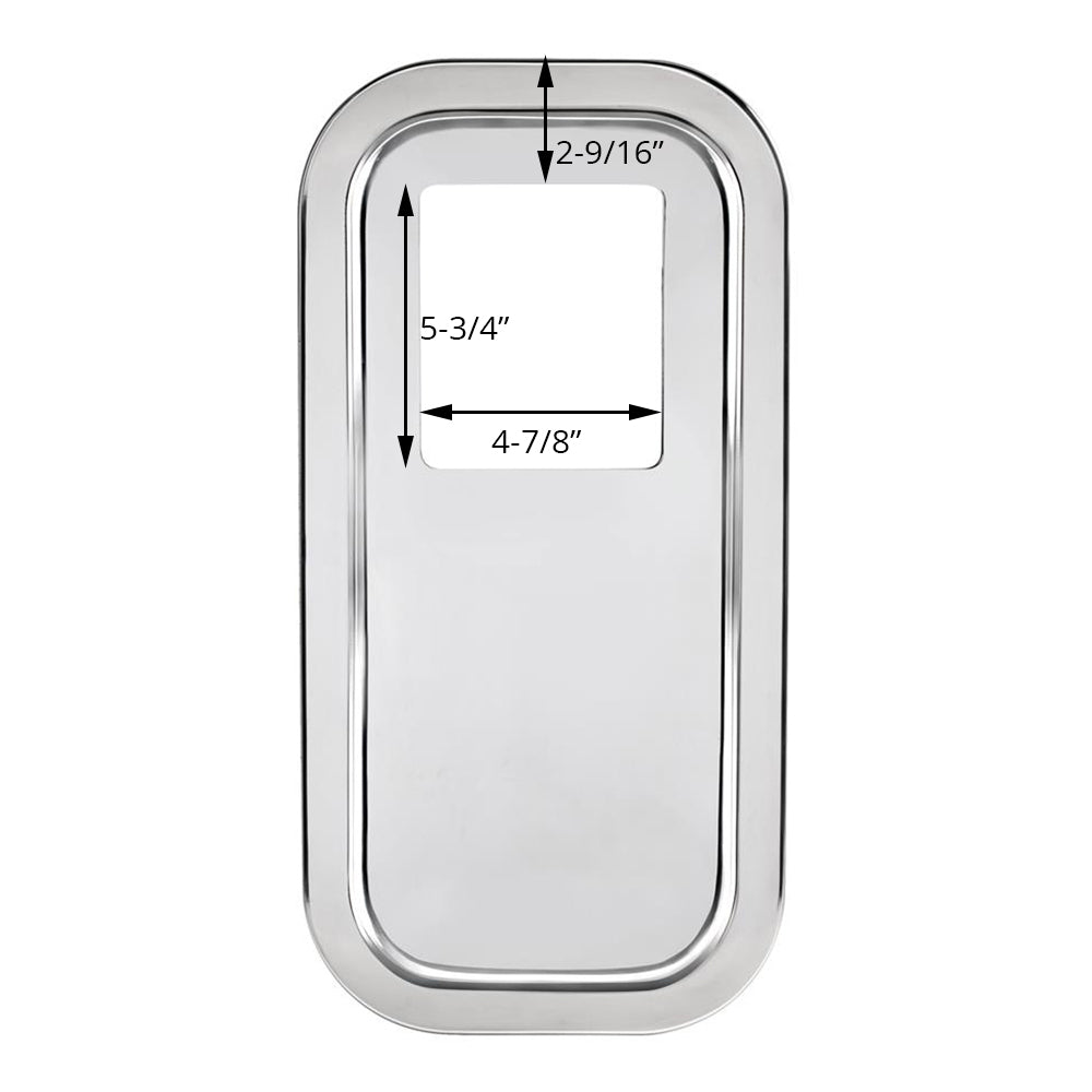 Peterbilt Shift Plate Cover 5-3/4" x 4-7/8"