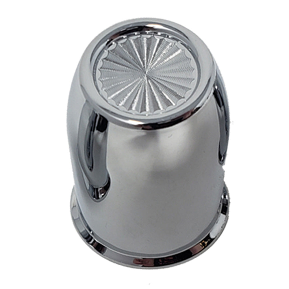 1-1/8" or 1-1/16" Chrome Plastic Vortex Nut Cover