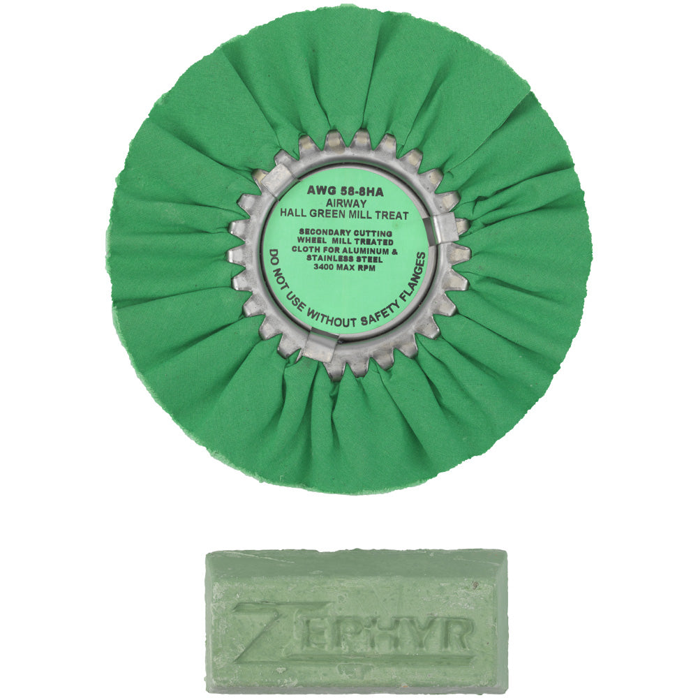 8" Buffing Wheel with Rouge Bar