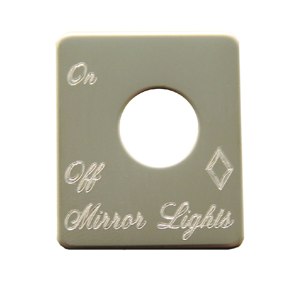 Peterbilt 359, 379 Toggle Switch Plates