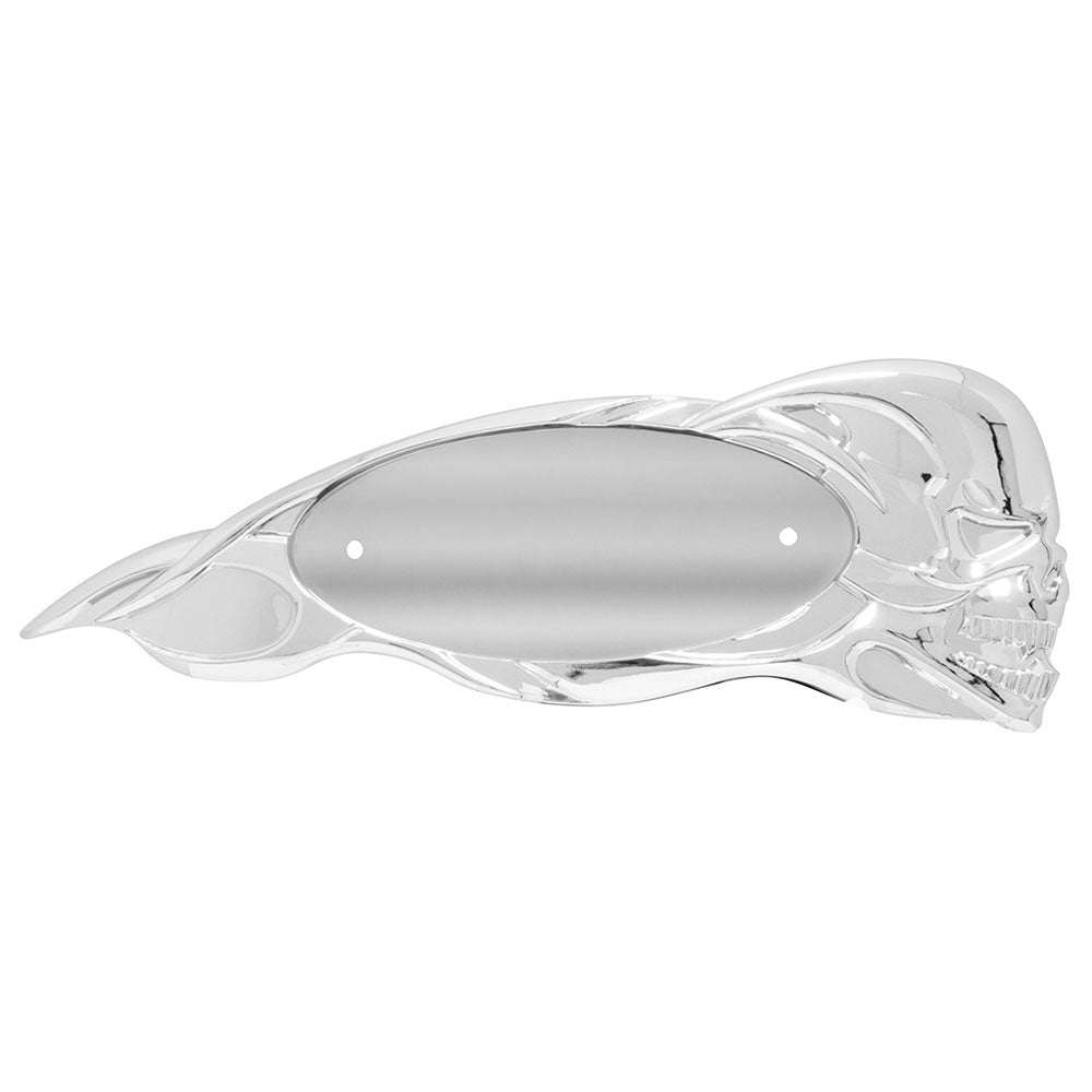 Peterbilt Chrome Skull Logo Trim