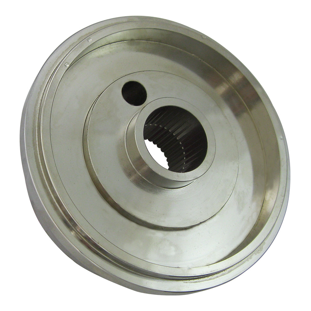 Chrome 5-Hole Hub Adapter for Kenworth, Mack, Peterbilt, Volvo, & Western Star